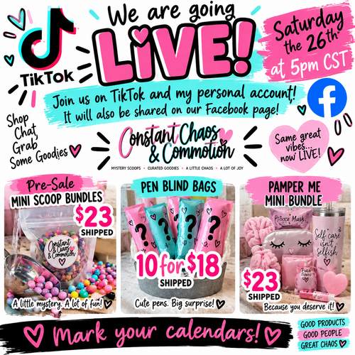 LIVE EVENT PRE-SALE PEN BLIND BAGS